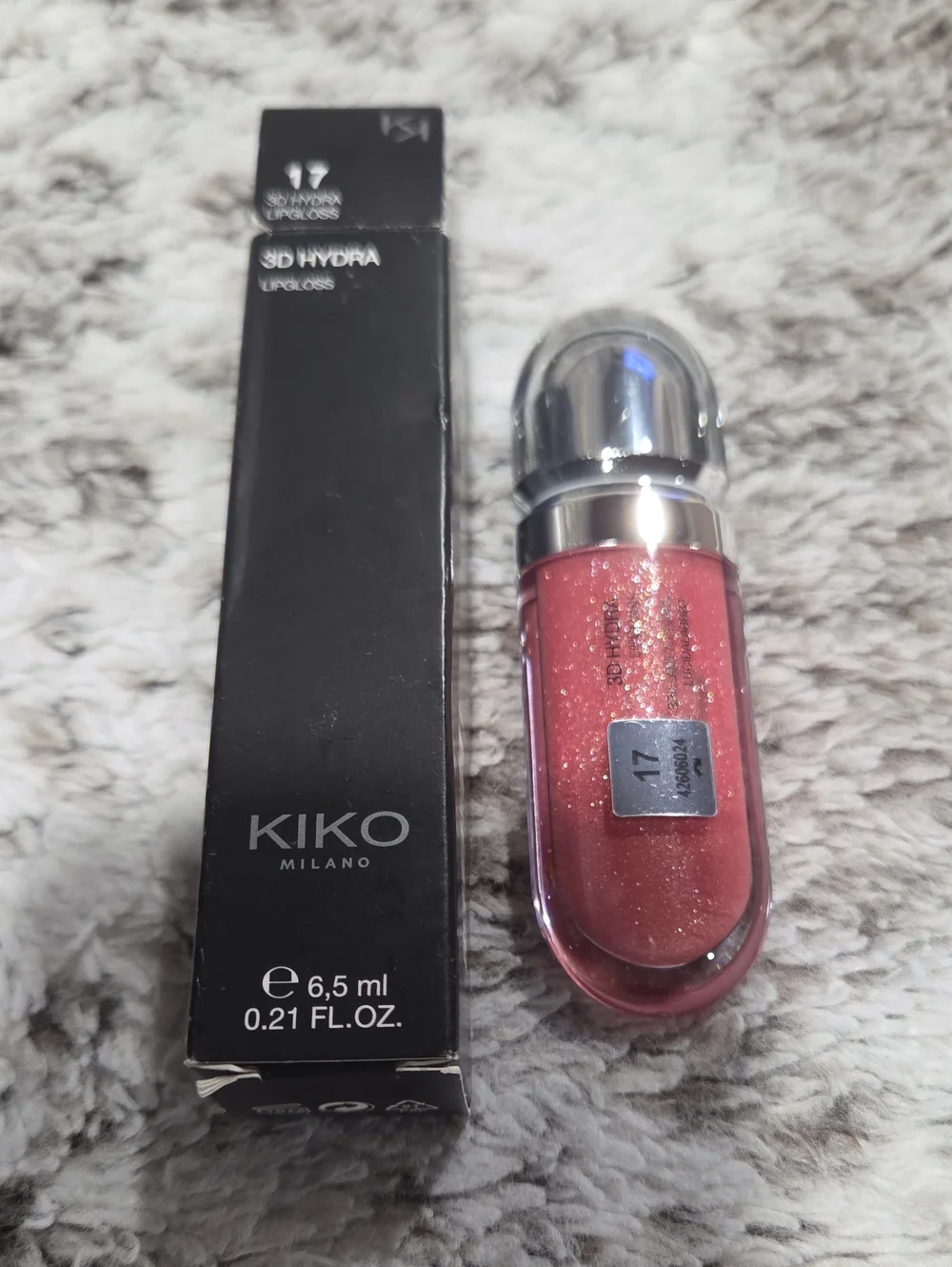 Milano 3D Hydra Lip Gloss - Shimmery Rose Pink (17)